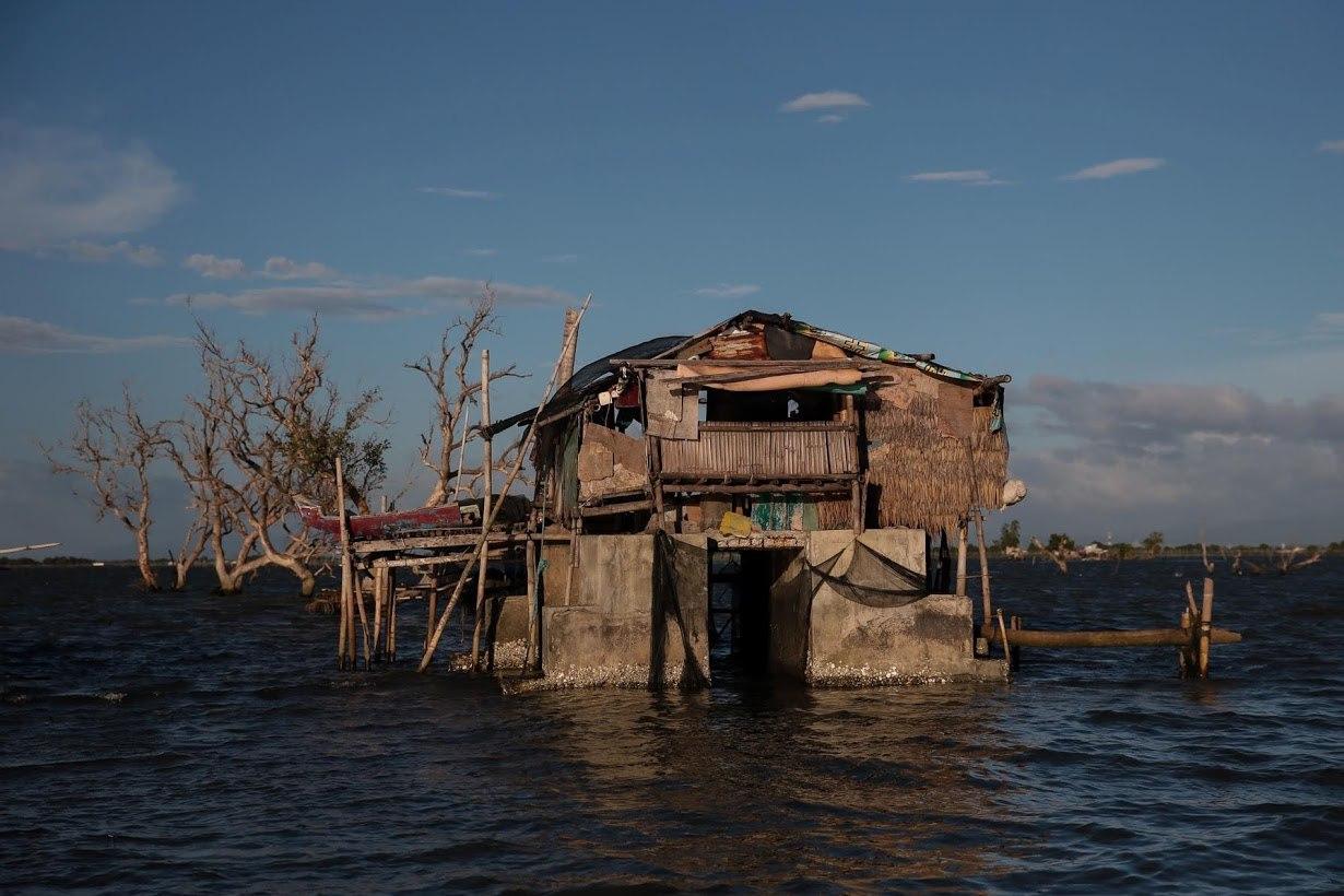 روستای فیلیپین زیر آب می‌رود!