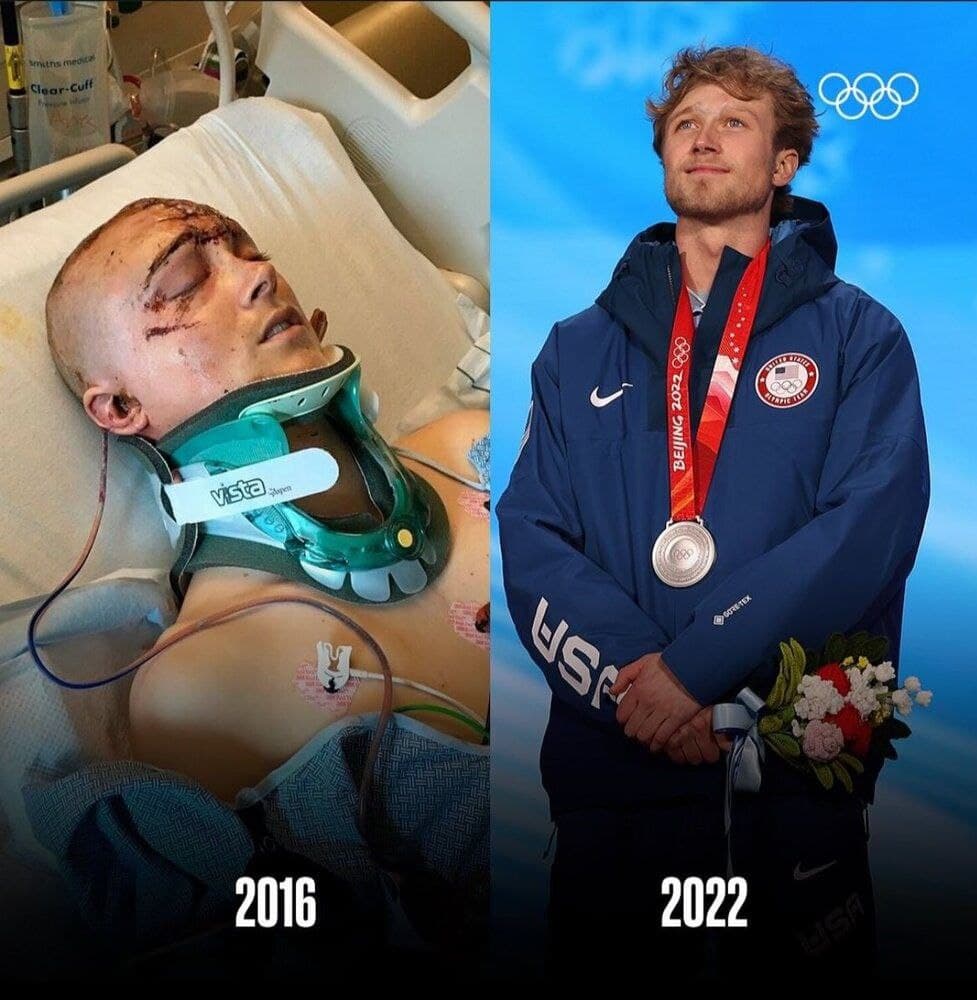 مردی که از کما بیرون آمد و مدال المپیک گرفت! +عکس