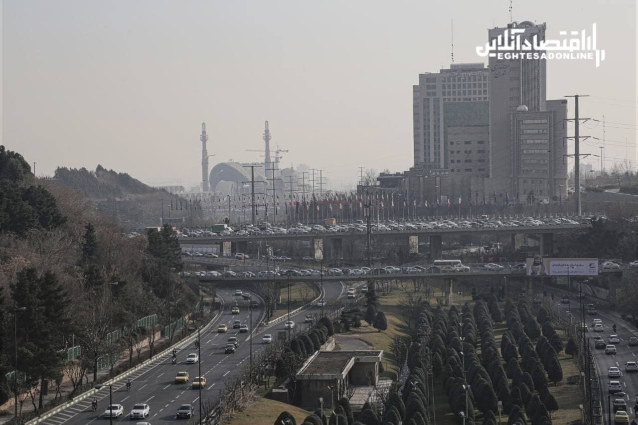 آلودگی هوا در تهران + عکس