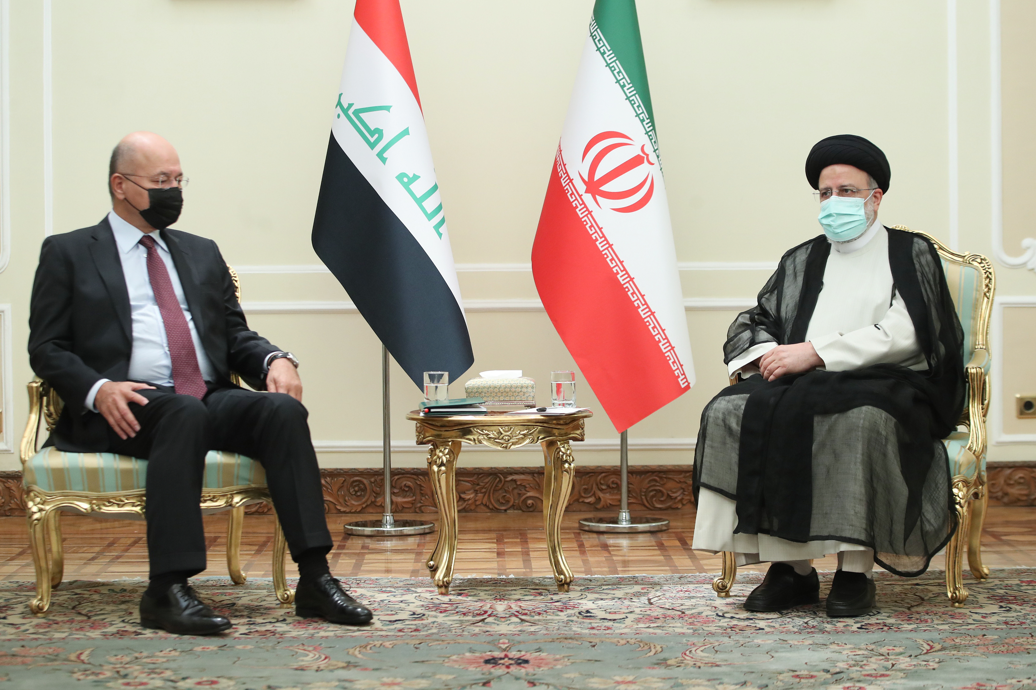 در دیدار روسای جمهور ایران و عراق