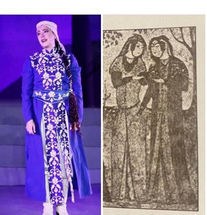 تحلیل لباس طناز طباطبایی در نمایش سی صد؛ لباسی با هویت ایرانی