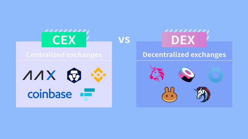 تفاوت صرافی ارز دیجیتال CEX و DEX چیست؟