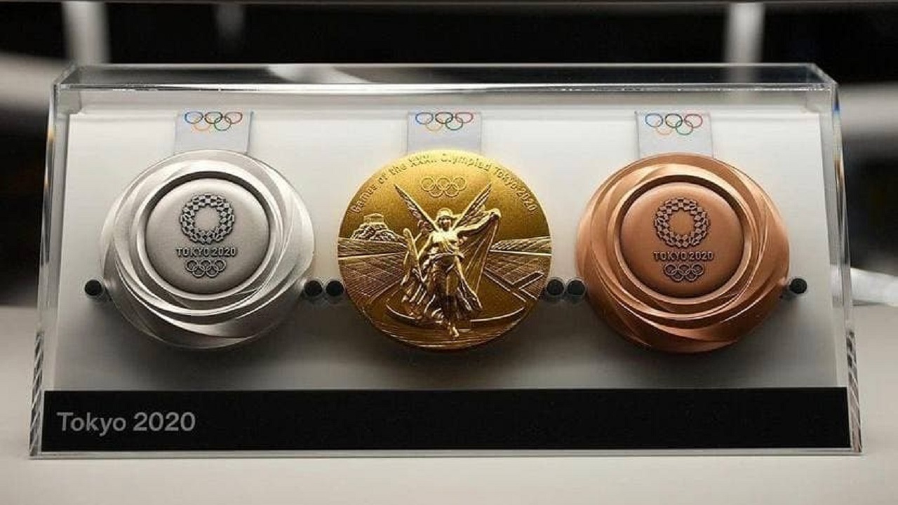 رونمایی از مدال بازی های المپیک۲۰۲۰ توکیو 
