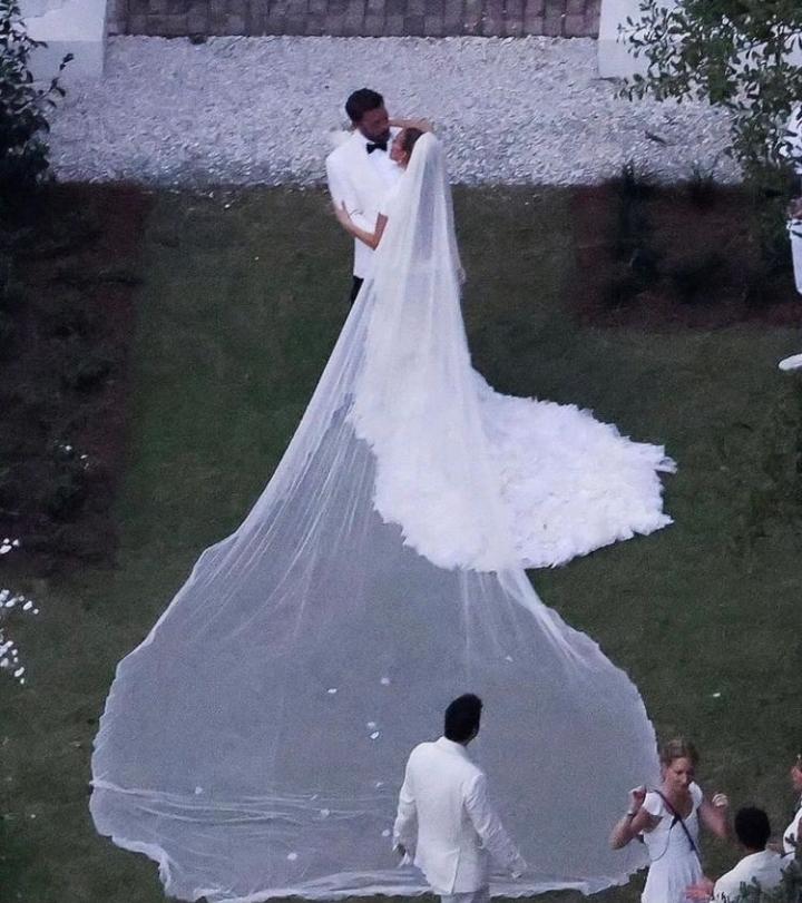جنیفر لوپز و بن افلک بعد از ماه عسل جشن عروسی گرفتند! + عکس